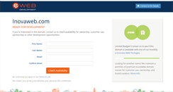 Desktop Screenshot of inovaweb.com