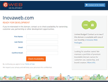Tablet Screenshot of inovaweb.com